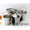 8pcs Stainless steel rice bucket/rice container hot sell Southeast Asia